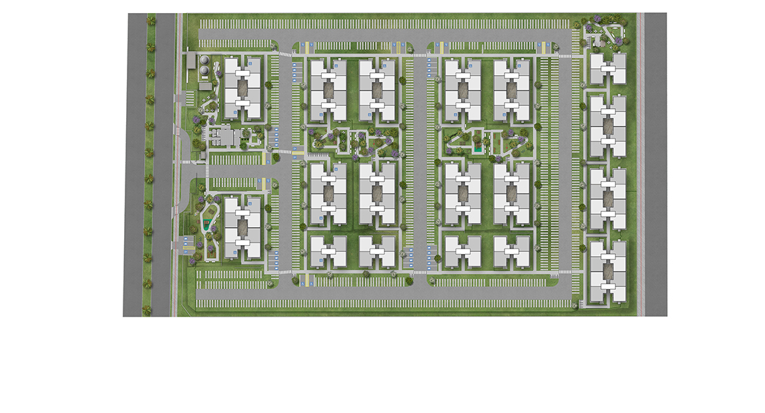 1 quarto - planta ponta do SONHO DOURADO II - F1