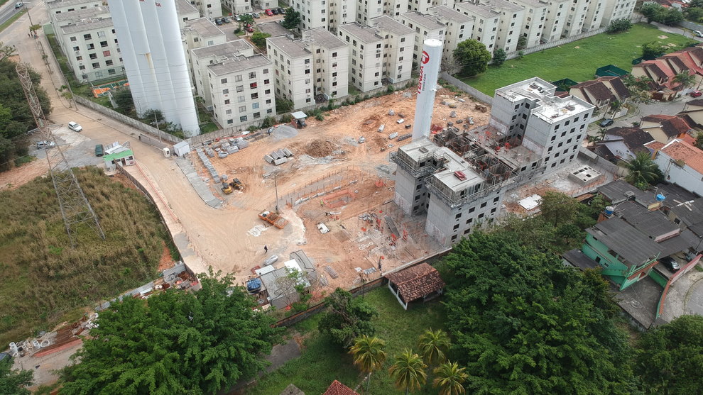 2 quartos - planta meio do Esmeralda Ville