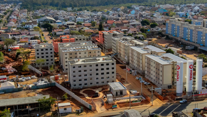 Fotos de obras no empreendimento JARDIM PARK CANOAS - F1 | Canoas | RS | foto 2 | tenda.com