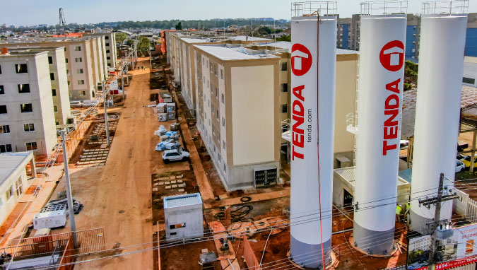 Fotos de obras no empreendimento JARDIM PARK CANOAS - F1 | Canoas | RS | foto 1 | tenda.com