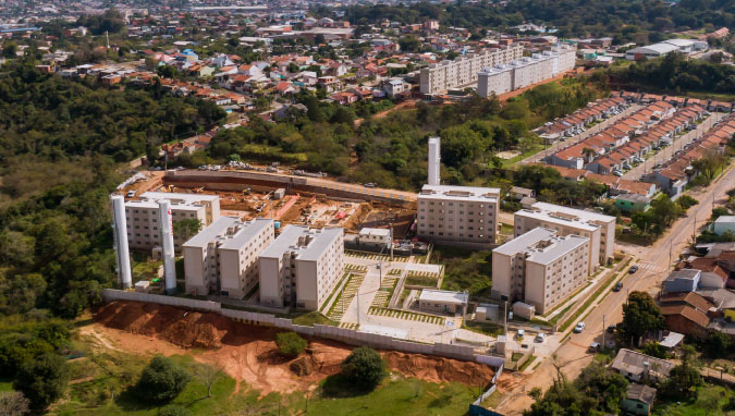 Fotos de obras no empreendimento ALTO PARAISO - F1 | Novo Hamburgo | RS | foto 2 | tenda.com