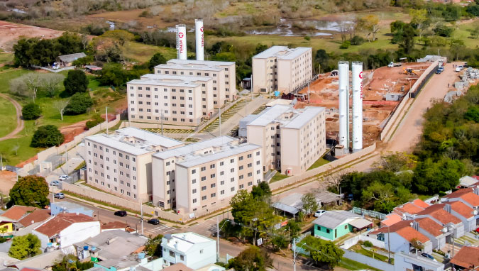 Fotos de obras no empreendimento ALTO PARAISO - F1 | Novo Hamburgo | RS | foto 1 | tenda.com