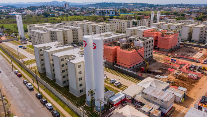Fotos de obras no empreendimento VILLA GERMANICA - F1 | São Leopoldo | RS | foto 0 | tenda.com