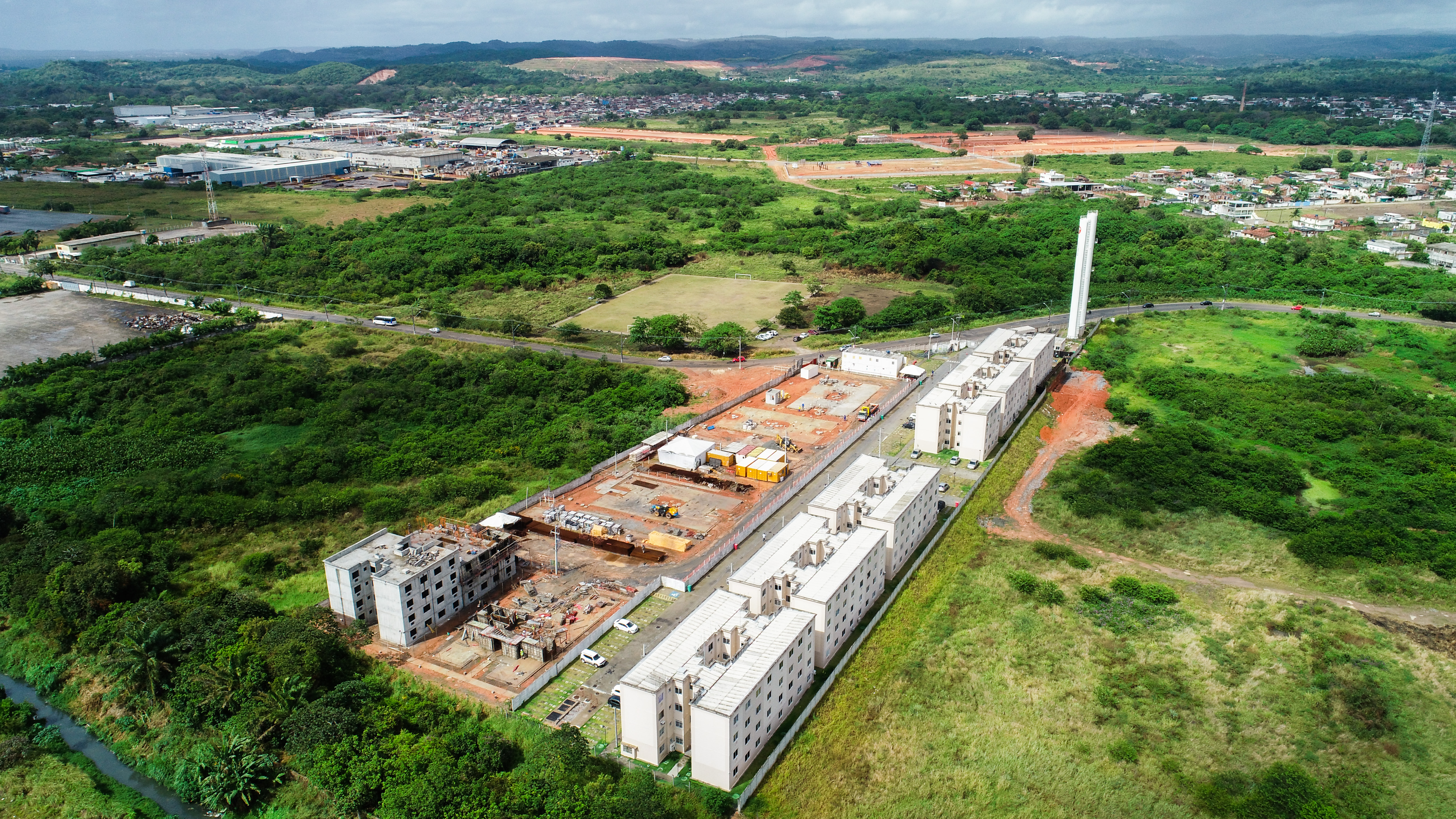 Fotos de obras no empreendimento NOVO ATLANTICO - ABROLHOS - F1 | Jaboatão dos Guararapes | PE | foto 1 | tenda.com