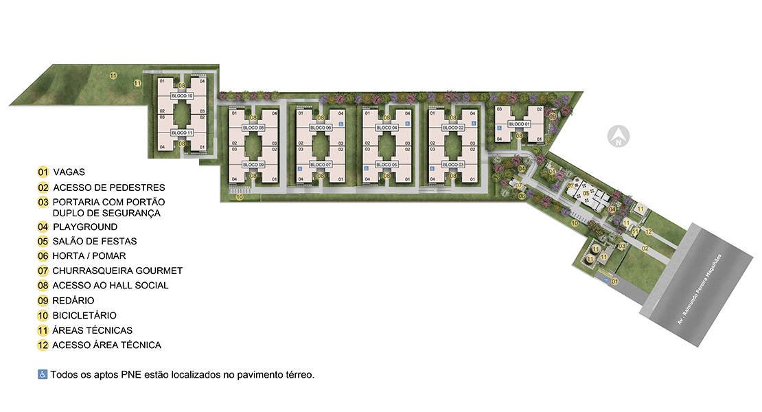 1 quarto - planta meio do ALPES - VILA AUSTRIA